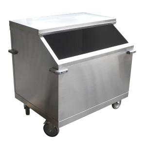 Stainless Steel Ice Bucket Station Commercial Outdoor Bar Equipment for Serving Food
