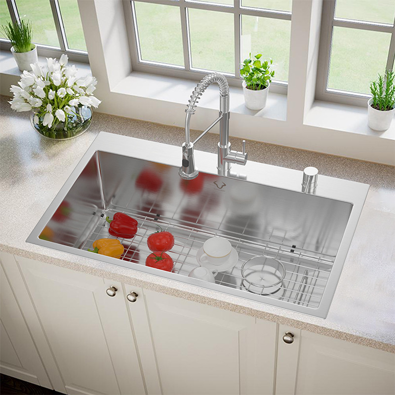 stainless steel kitchen sinks