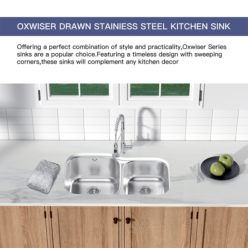 stainless farmhouse kitchen sink