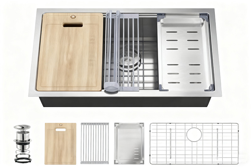stainless steel kitchen sinks