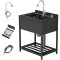 Stainless Steel Utility Sink Freestanding SUS 304