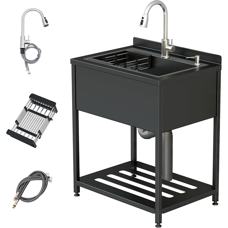 stainless steel utility sink