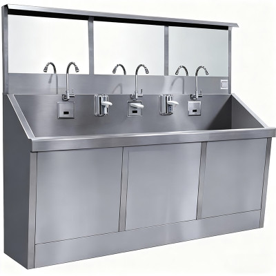 Customized Stainless Steel Medical Sink Hospital Hand Sinks