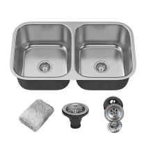 Stainless Steel Farmhouse Sink Double Bowl Stainless Steel Kitchen Sinks