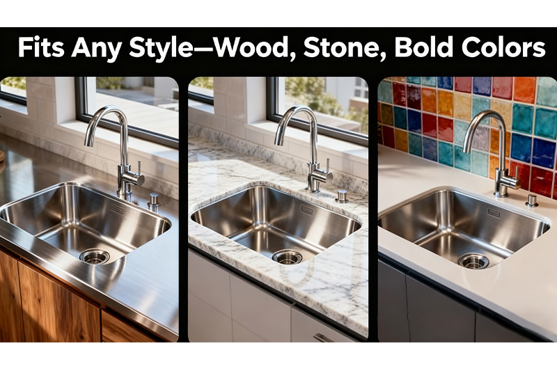 stainless steel sink