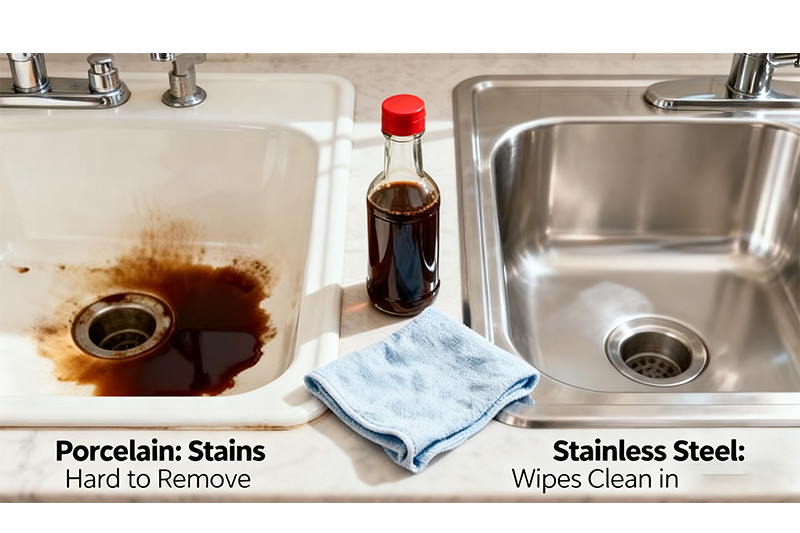 stainless steel sink