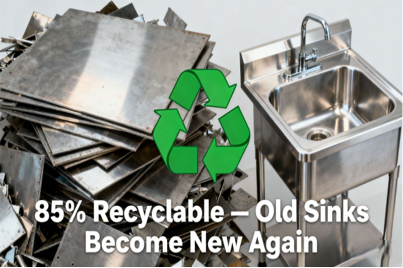 commercial stainless steel sinks