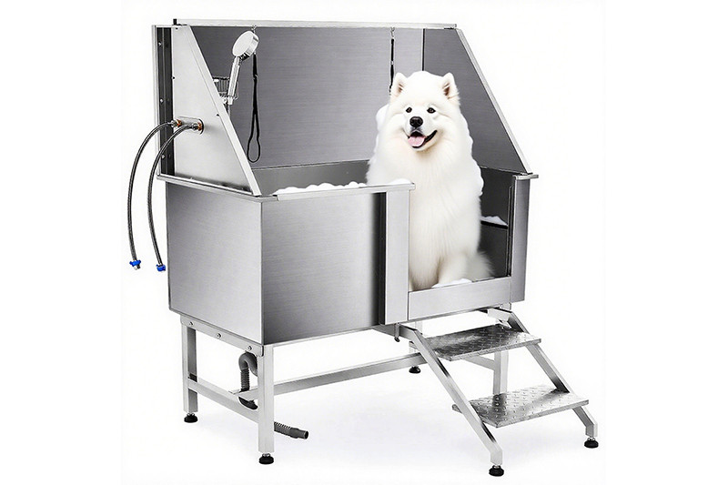 stainless steel dog wash station