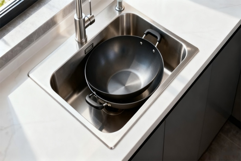 commercial kitchen sink