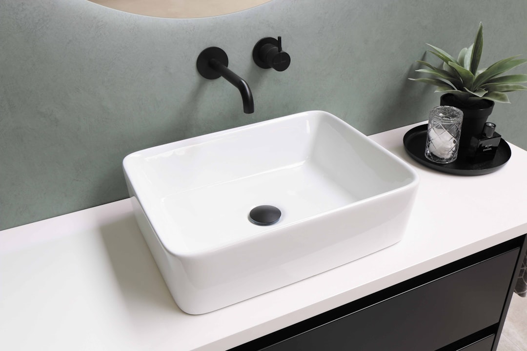 A spacious single bowl undermount sink in a modern kitchen