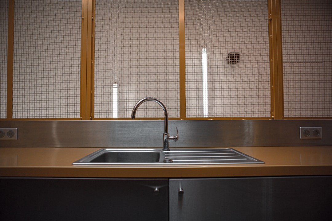 Sleek undermount kitchen sink in a modern kitchen