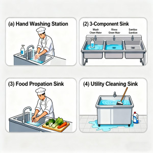 How to Ensure Your Commercial Sink Meets Health & Safety Regulations