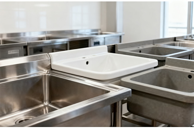 stainless steel sink