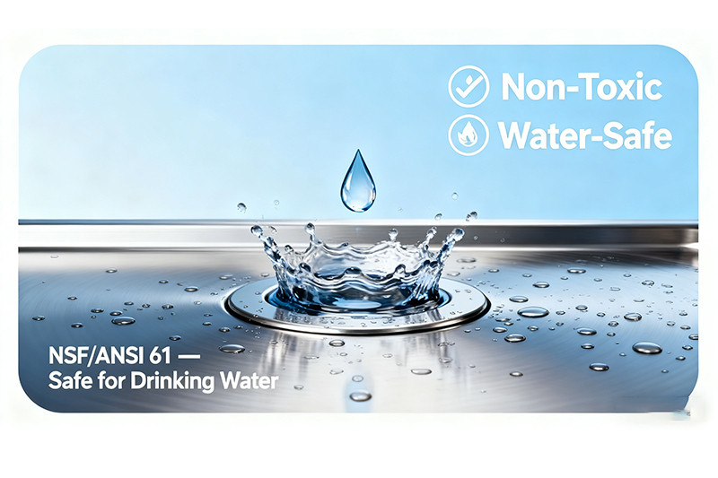 NSF/ANSI 61 Safe for Drinking Water