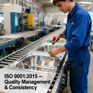 Top 5 Certifications to Look for in Stainless Steel Sink Manufacturers