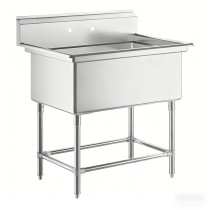 Stainless Steel One Compartment Commercial Sink