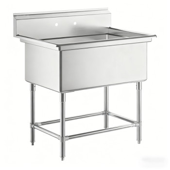 Stainless Steel One Compartment Commercial Sink