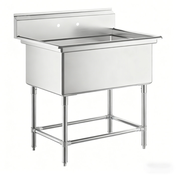 Stainless Steel One Compartment Commercial Sink
