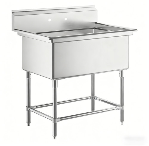 Stainless Steel One Compartment Commercial Sink