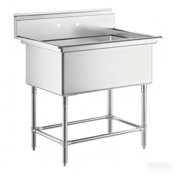 Stainless Steel One Compartment Commercial Sink