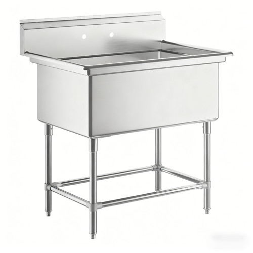 Stainless Steel One Compartment Commercial Sink