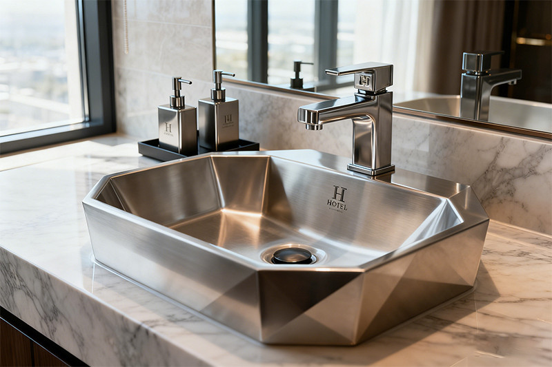 stainless steel sink