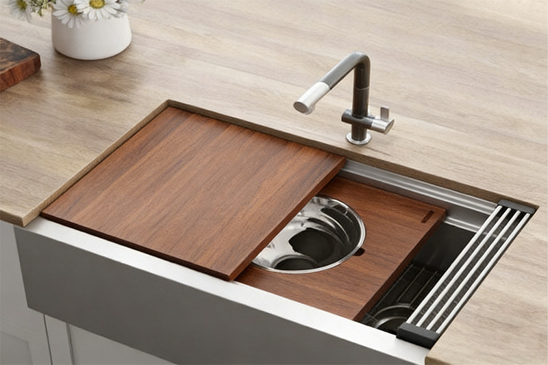 stainless steel kitchen sink