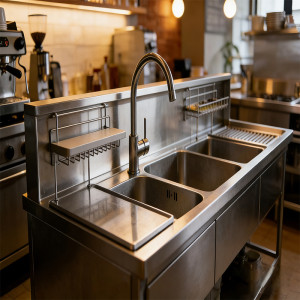 Guide to Commercial Sinks: Choosing the Right Type for Efficiency and Compliance