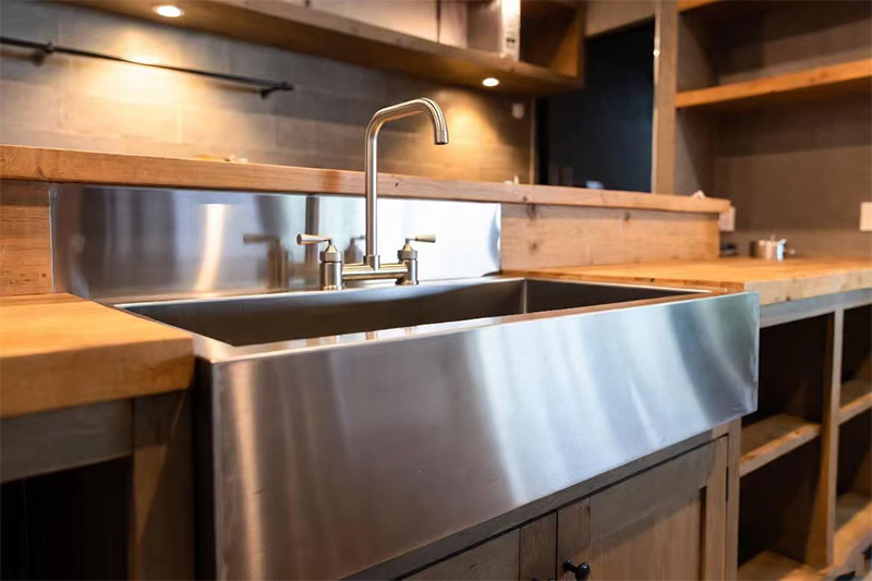 Commercial kitchen sink