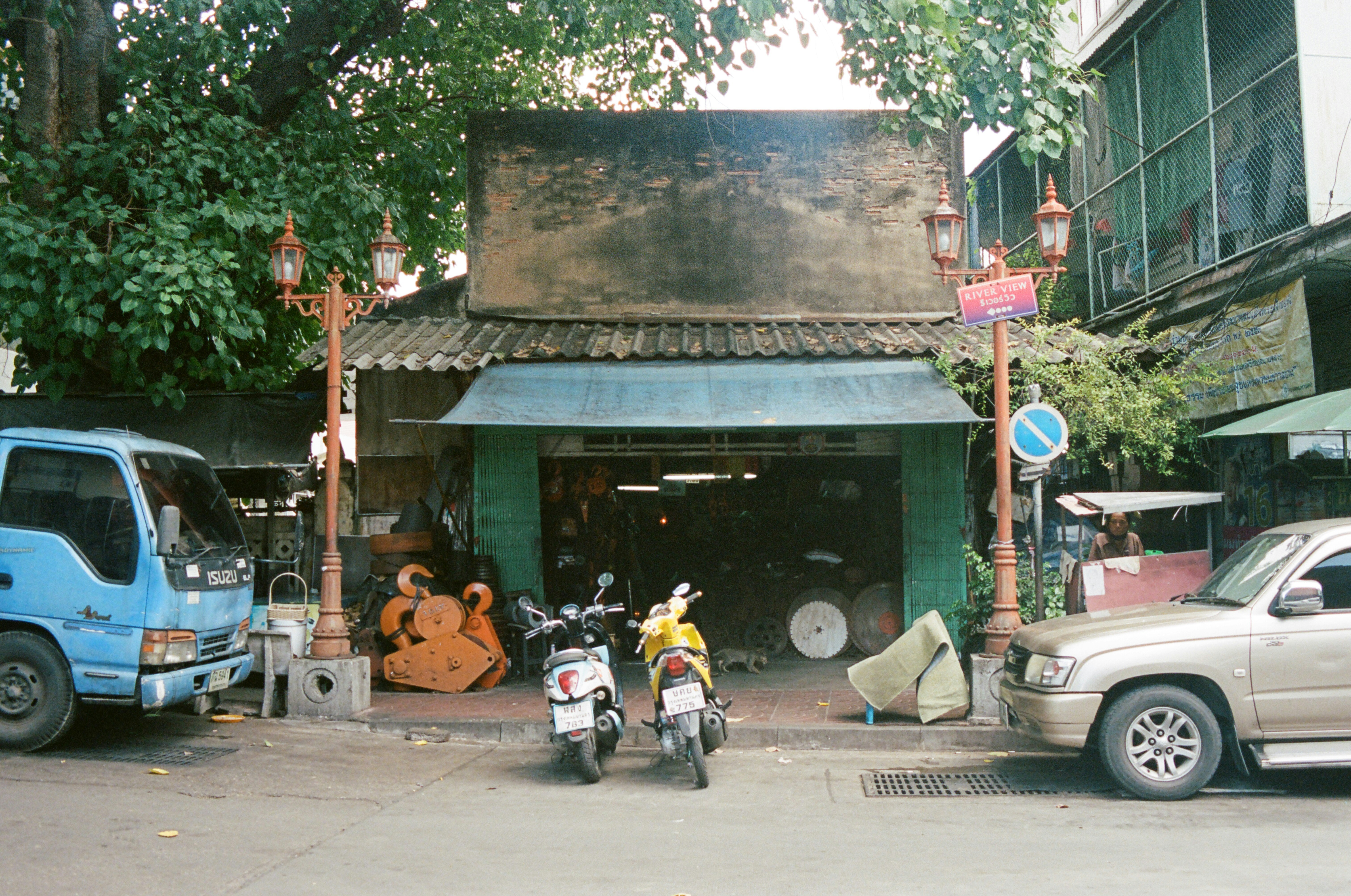 An array of commercial stainless steel sinks and racks produced in Thailand