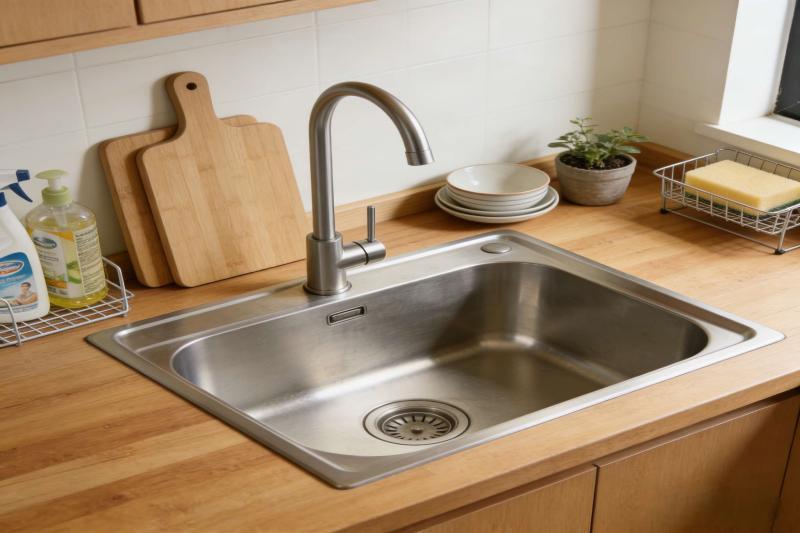 stainless steel kitchen sink