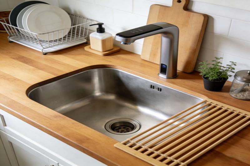 stainless steel kitchen sink
