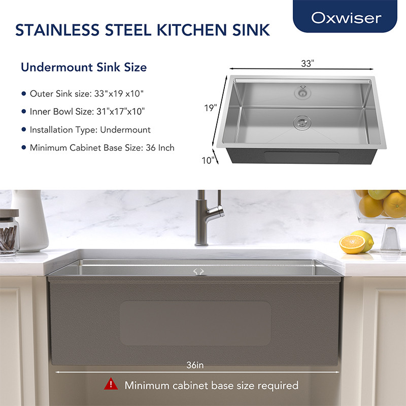 stainless steel sinks
