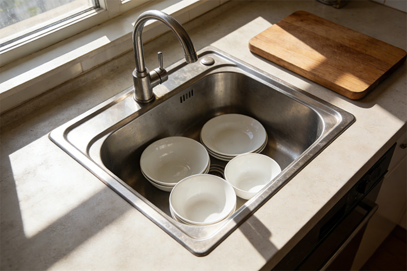 stainless steel kitchen sink