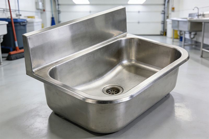 commercial stainless steel sinks