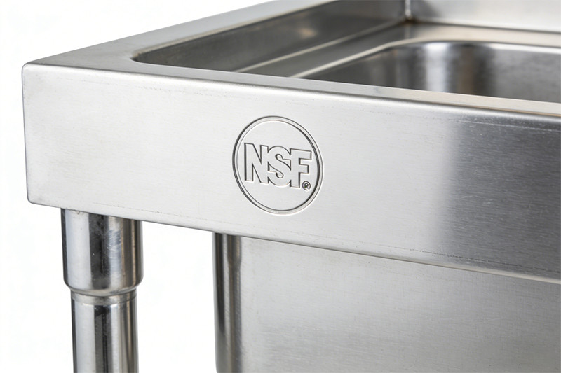 Close-up of the standard NSF International certification logo