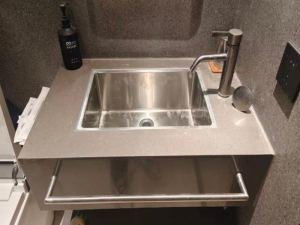 Hotel Bathroom Sink Renovation Case: Perfect Implementation of Custom Stainless Steel Sink Solutions