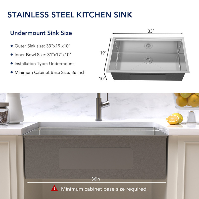 stainless steel sinks
