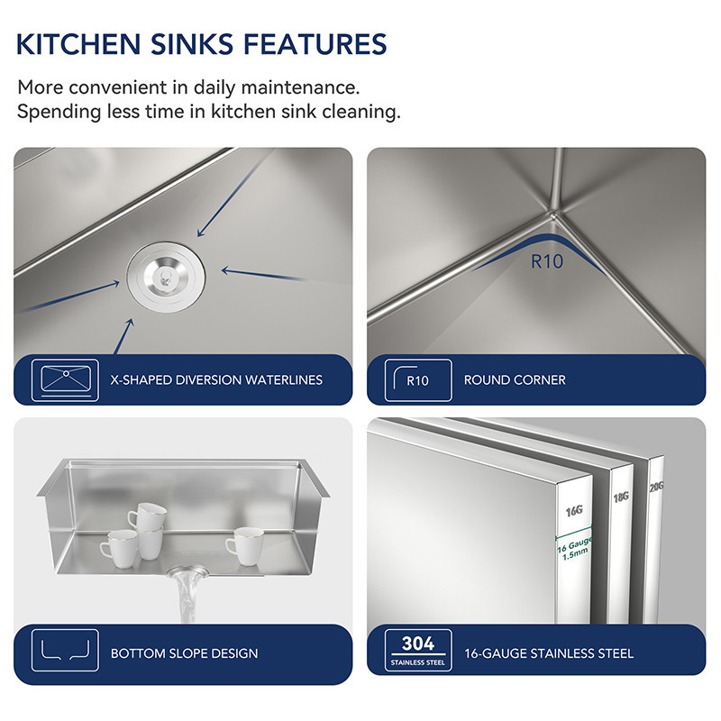 stainless steel sink