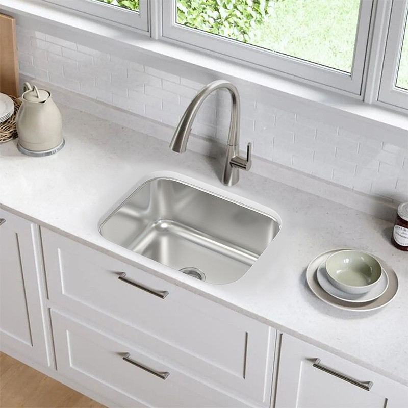 stainless steel farmhouse sink