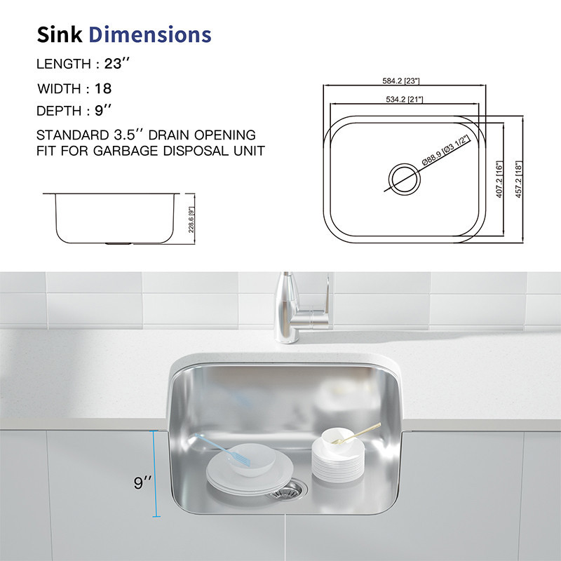 stainless steel Kitchen sink