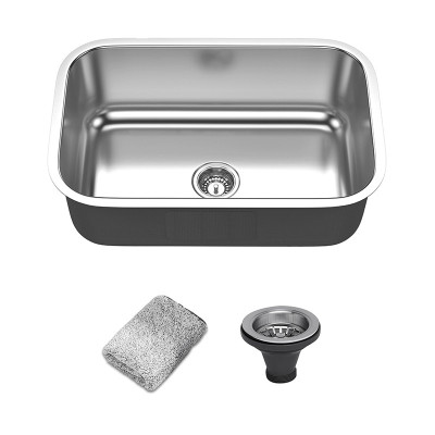 SUS 304 Single Bowl Stainless Steel Kitchen Sink