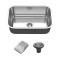 SUS 304 Single Bowl Stainless Steel Kitchen Sink