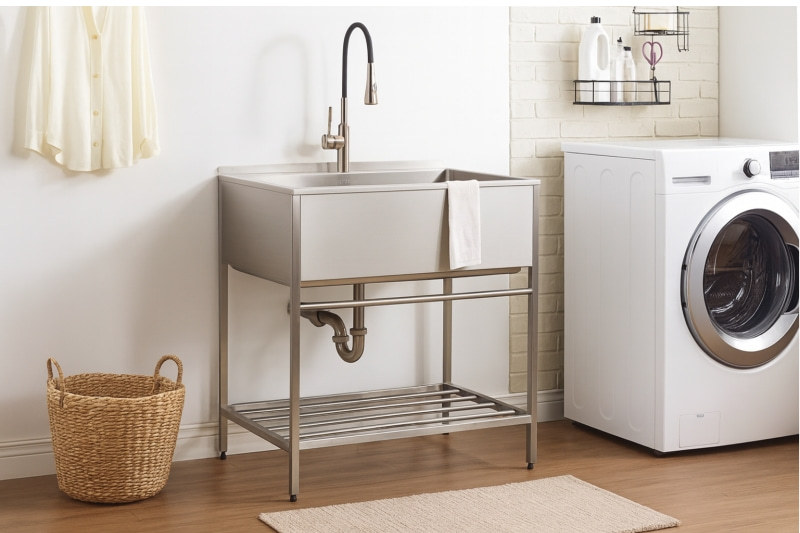 stainless steel outdoor sink