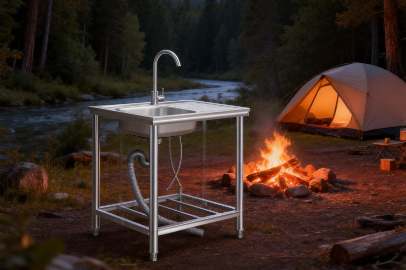 316 Marine Grade Stainless Steel Sink Stainless steel sink for outdoor use