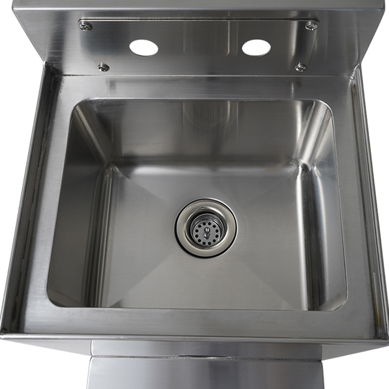 stainless steel dump sink