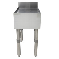 Samsink DU-2112 Stainless Steel Underbar Drainboard - 12