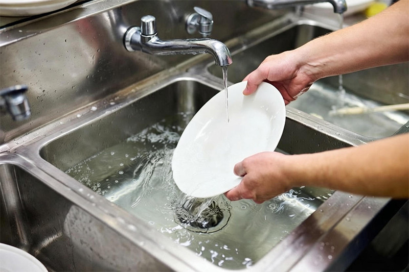 stainless steel kitchen sink