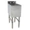 UBDS-X-2112 Underbar Dump Sink / Stainless Steel Legs, 12