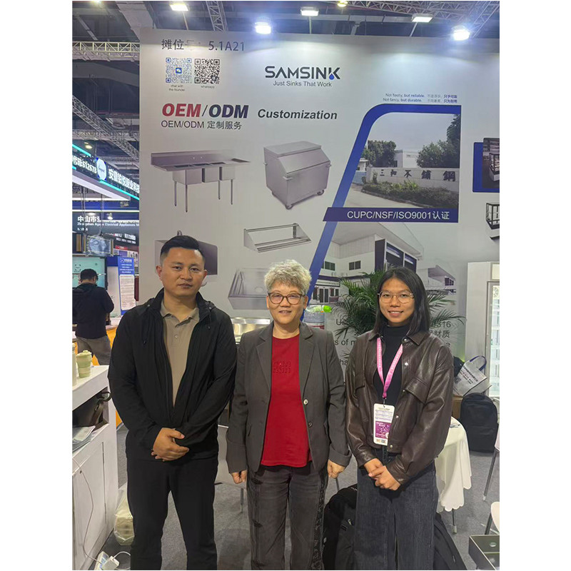 SAMSINK Shines at 2026 Shanghai International Hotel & Restaurant Expo: Global Buyers Validate Our Premium Commercial Stainless Steel Solutions